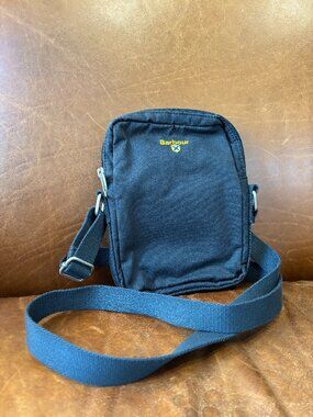 Barbour Nylon Crossbody Sling Bag - Navy